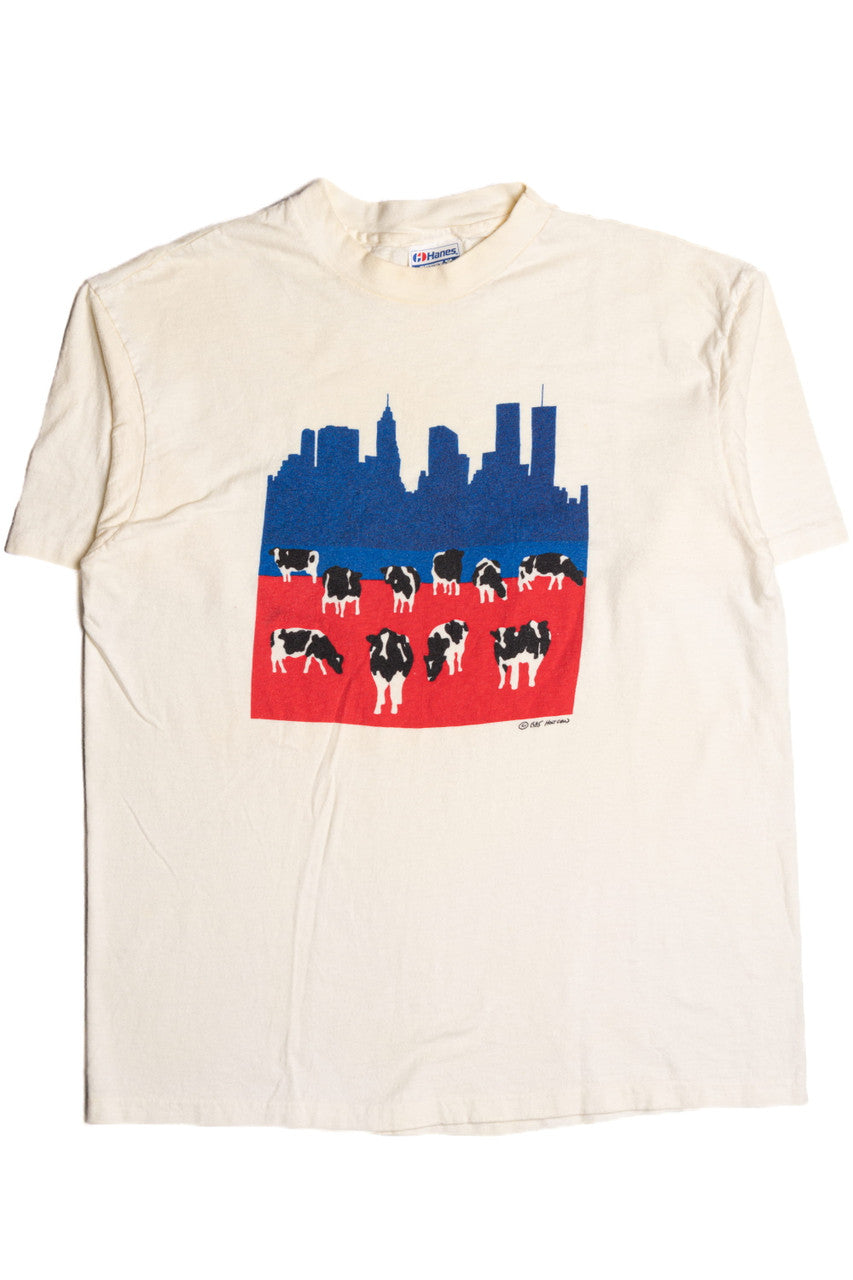 City Cows Single Stitch T-Shirt 8539