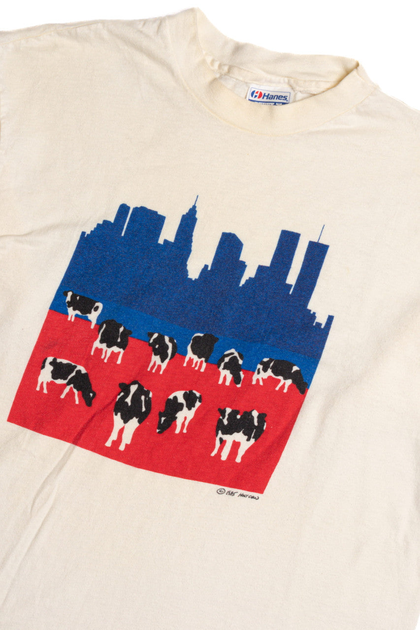 City Cows Single Stitch T-Shirt 8539