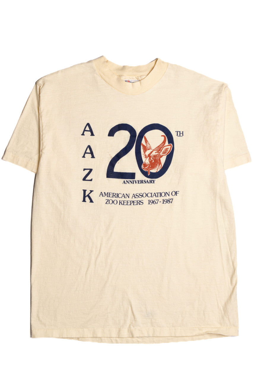 20th Anniversary Zookeepers Association T-Shirt 8550
