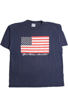 God Bless America Single Stitch T-Shirt 8564