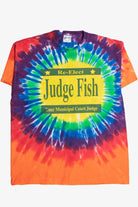 Judge Fish Tie-Dye T-Shirt 8568