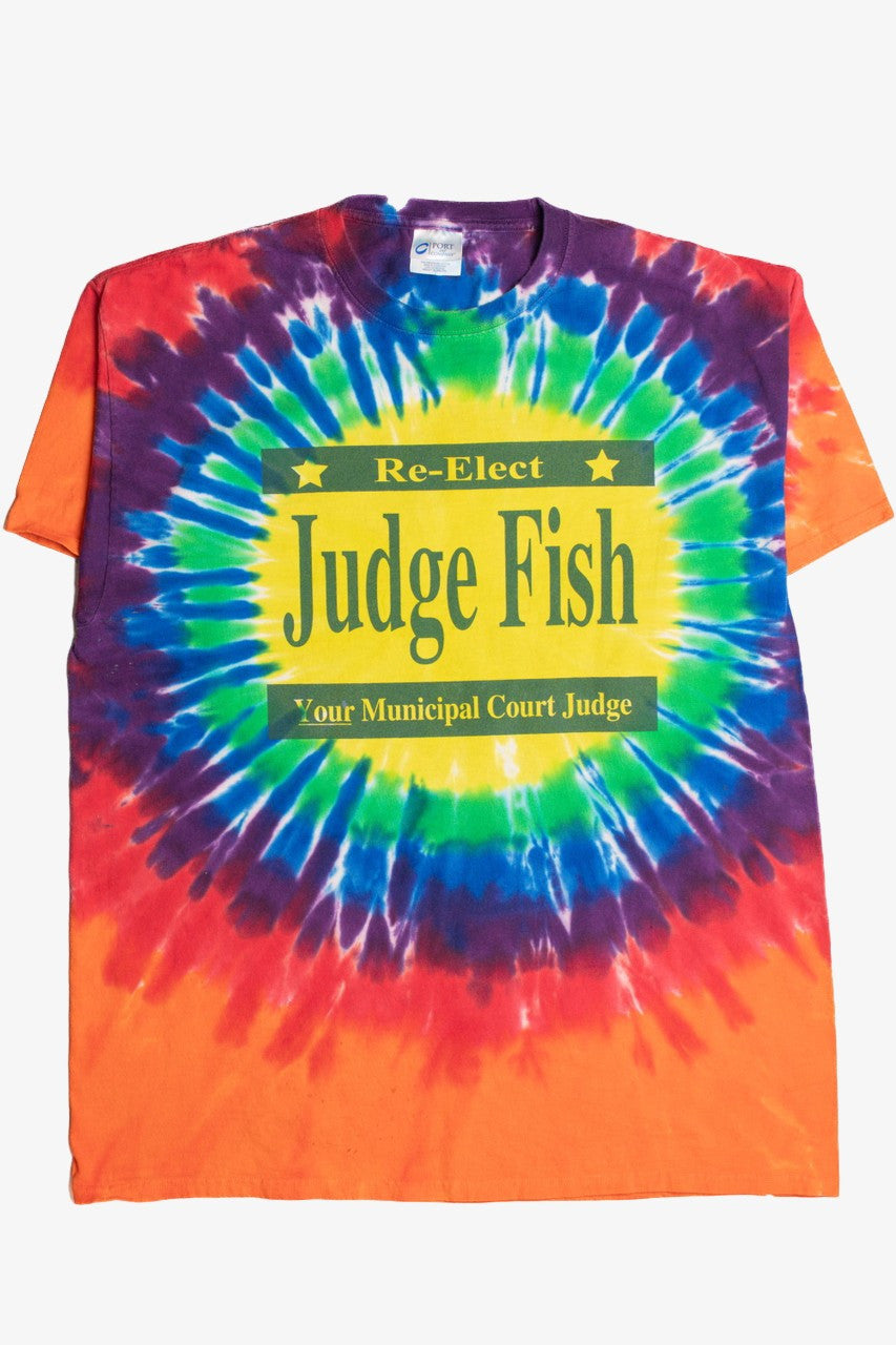 Judge Fish Tie-Dye T-Shirt 8568