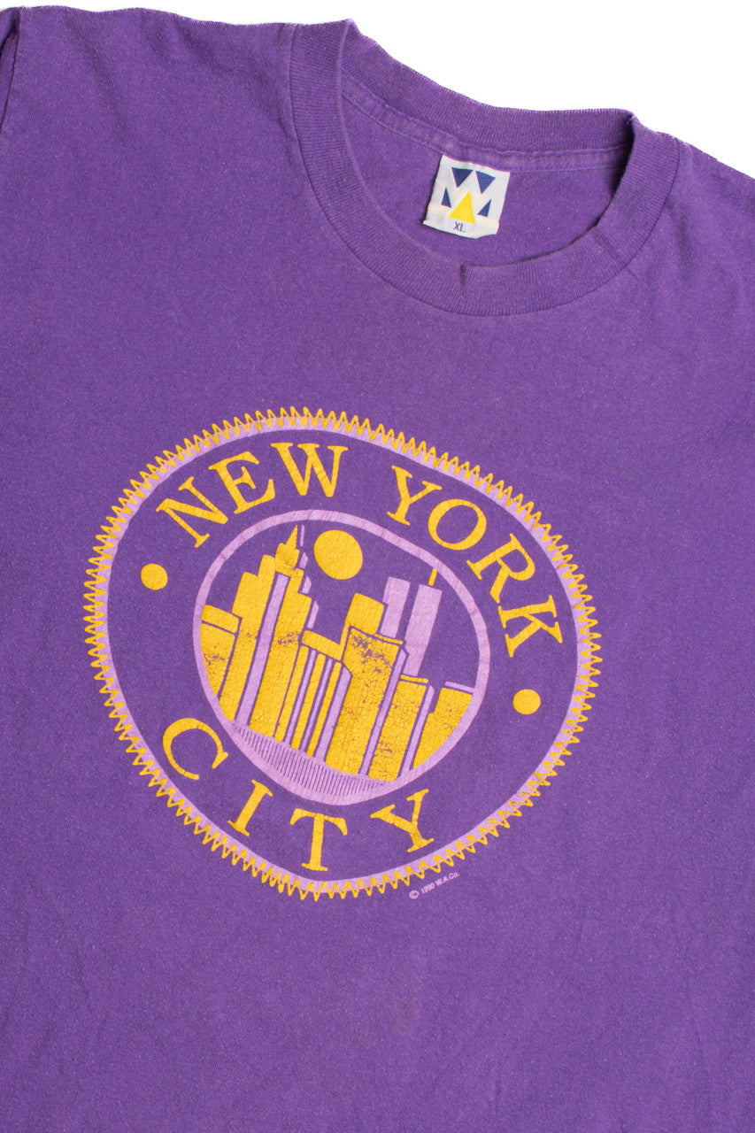 New York City Single Stitch T-Shirt 8569