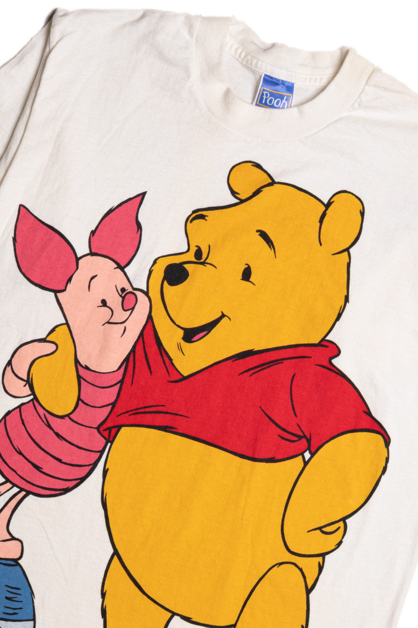 Pooh and Piglet Single Stitch T-Shirt 8585