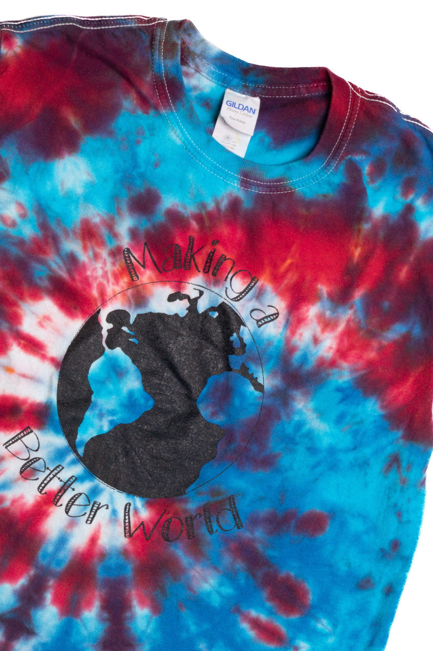 Making a Better World Tie Dye T-Shirt 8595