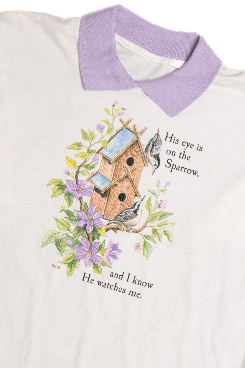 I Know He Watches Me T-Shirt 8602