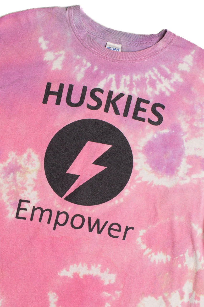 Huskies Empower Tie Dye T-Shirt 8605
