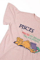 Vintage 1978 Garfield Pisces Astrology T-Shirt
