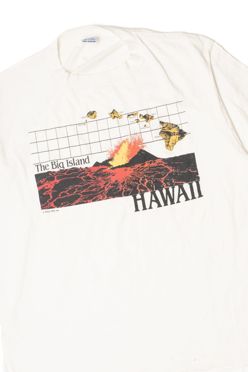 Vintage 1984 Hawaii "The Big Island" T-Shirt 8623
