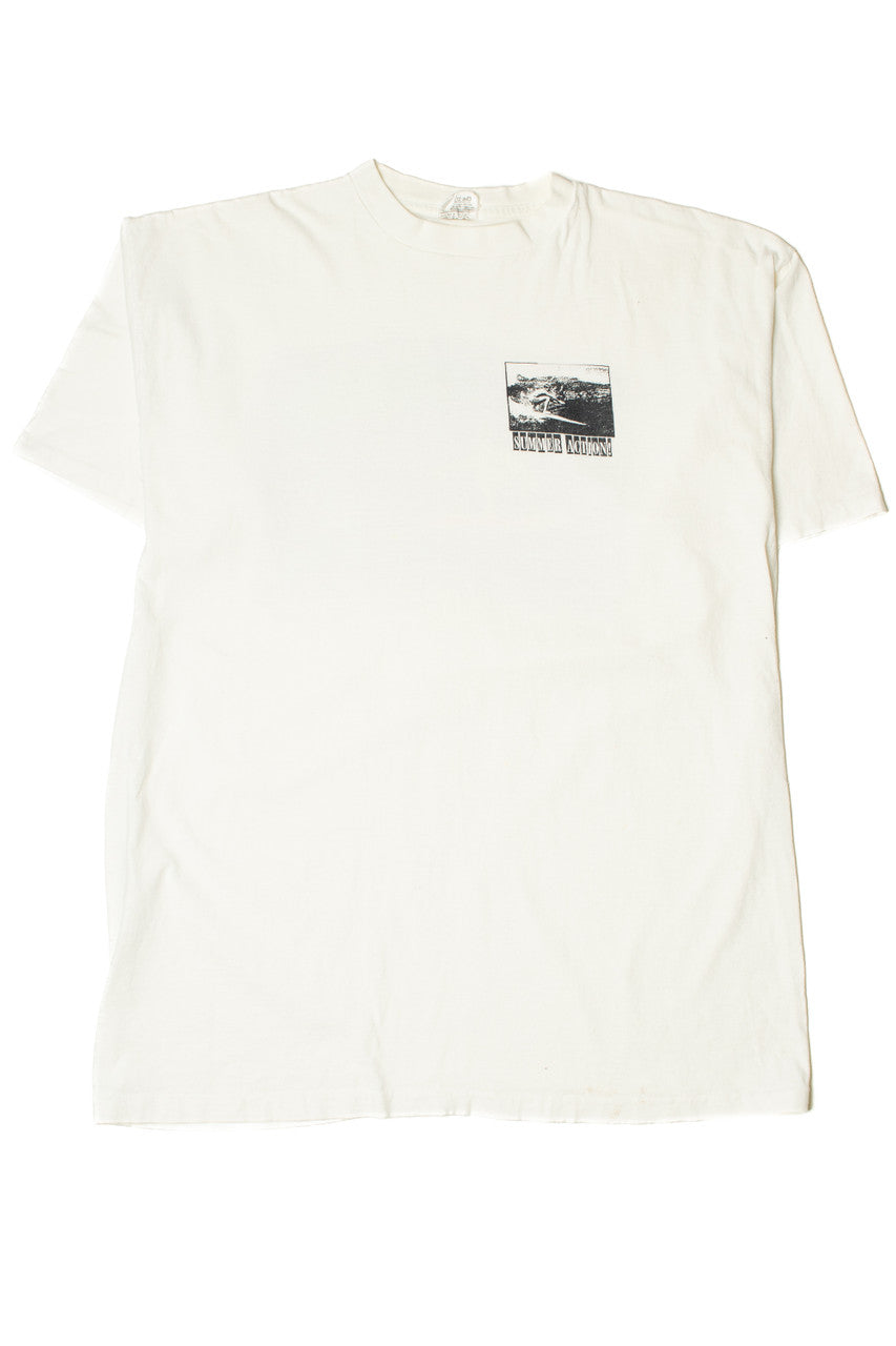 Vintage 1988 "Summer Action" Pastel Surf Body Glove T-Shirt