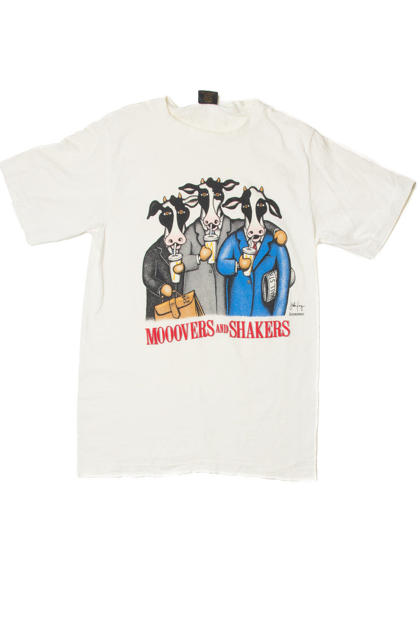 Vintage Mooovers and Shakers T-Shirt 8637