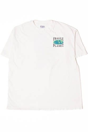 Vintage "Fragile Planet" Dolphin Single Stitch T-Shirt