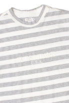 Vintage Guess Jeans Embroidered Logo Striped T-Shirt