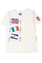 Vintage Umbro Flag & US City T-Shirt 8655