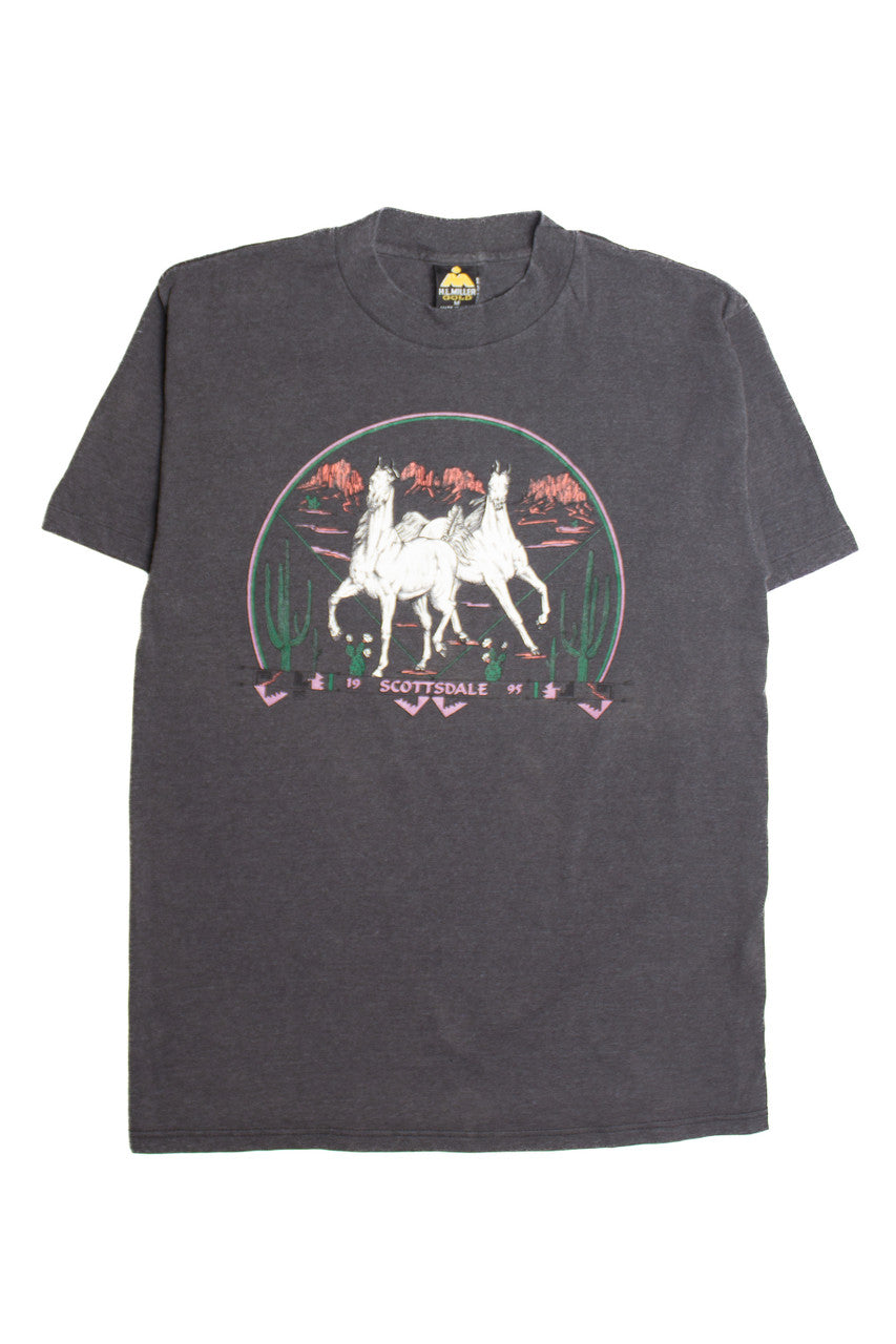 Vintage Scottsdale Horse T-Shirt (1990s) 9665
