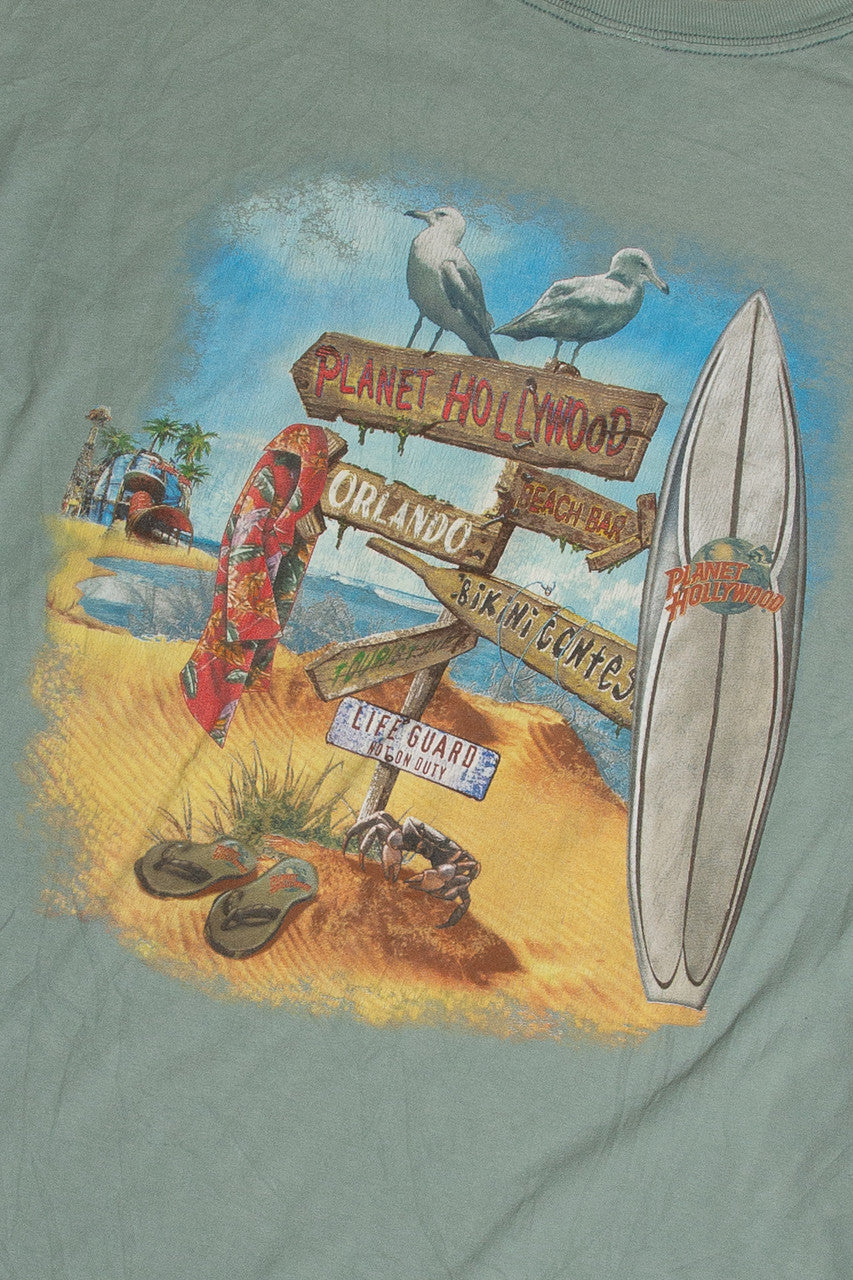 Vintage Planet Hollywood Orlando T-Shirt 8680
