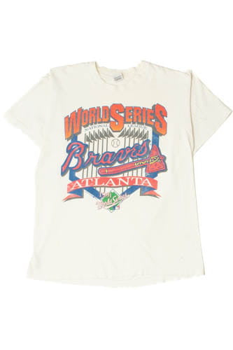 1991 Vintage World Series Atlanta Braves T-Shirt