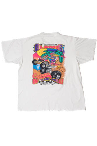 1996 Vintage Glamis Queen Of The Hill ATV Racing Single Stitch T-Shirt