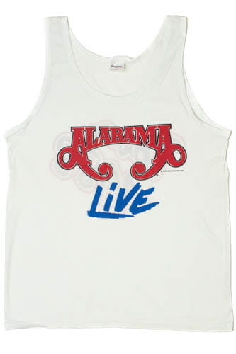 Vintage Deadstock Alabama Live Tour 1988 T-Shirt
