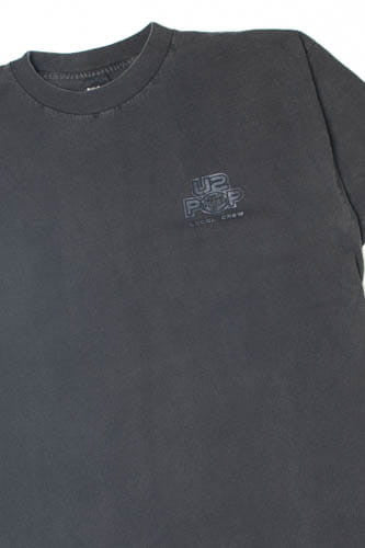 Vintage 1997 U2 Pop Mart Tour Local Crew T-Shirt