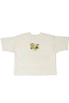 Vintage 1998 "¡Yo Quiero Taco Bell!" Chihuahua Raw Hem Crop Top
