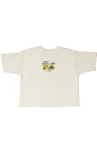 Vintage 1998 "¡Yo Quiero Taco Bell!" Chihuahua Raw Hem Crop Top