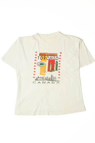 Vintage Toronto Canada Single Stitch T-Shirt (1990s)