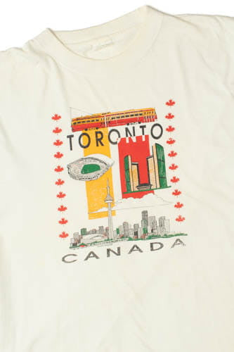 Vintage Toronto Canada Single Stitch T-Shirt (1990s)