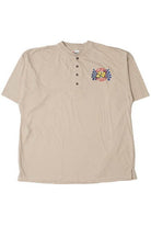 Vintage Jeff Gordon Embroidered Henley T-Shirt (1990s)