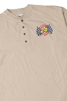 Vintage Jeff Gordon Embroidered Henley T-Shirt (1990s)