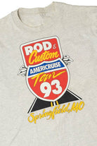 Vintage 1993 Rod & Custom Americruise Tour T-Shirt