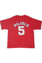 Vintage St. Louis Cardinals #5 Pujols MLB Baseball T-Shirt