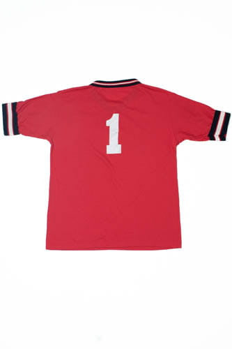 Vintage Clayton #1 Youth Sports Ringer T-Shirt (1990s)