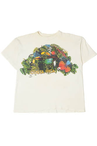 Vintage Costa Rica Heavyweight Cotton T-Shirt (1990s)