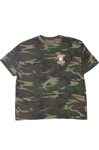 Vintage Body Guard Chemsearch Bulldog Camo  T-Shirt