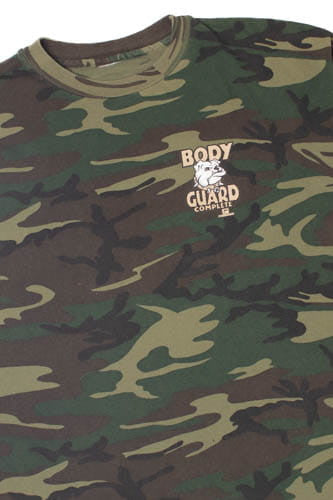 Vintage Body Guard Chemsearch Bulldog Camo  T-Shirt