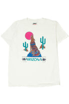 Vintage 1990 Arizona Howling Wolf Desert T-Shirt