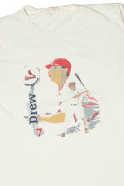Vintage MISPRINT Drew #7 St. Louis Cardinals MLB T-Shirt