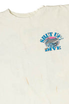 Vintage THRASHED "Shut Up! And Dive" T-Shirt
