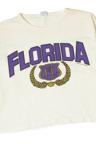Vintage 1990's Florida Crop Top T-Shirt