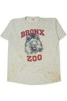 Vintage Distressed Bronx Zoo Lion T-Shirt