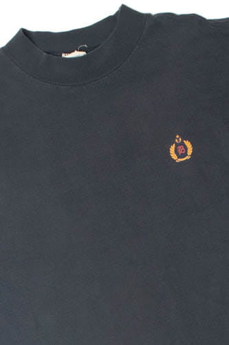 Vintage Bugle Boy Embroidered Logo Long Sleeve T-Shirt (1990s)
