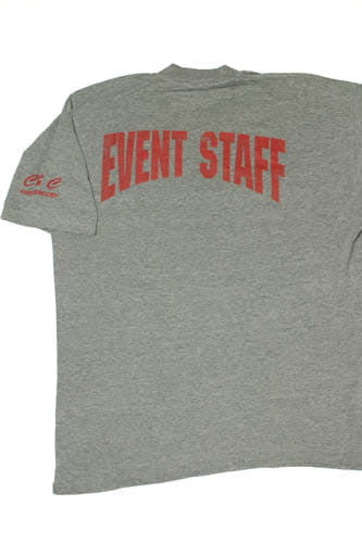 Vintage 1999 Baseball Event Staff T-Shirt
