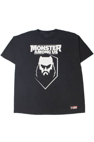 Recycled WWE Braun Strowman "Monster Among Us" T-Shirt (2010s)