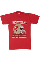 Vintage 1985 Superbowl XIX San Francisco 49ers T-Shirt (1980s)
