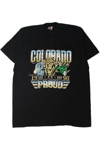 Vintage 1990 CSU "Colorado Proud" T-Shirt