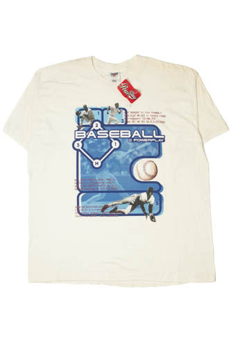 Vintage Baseball Graphic T-Shirt (2000s)
