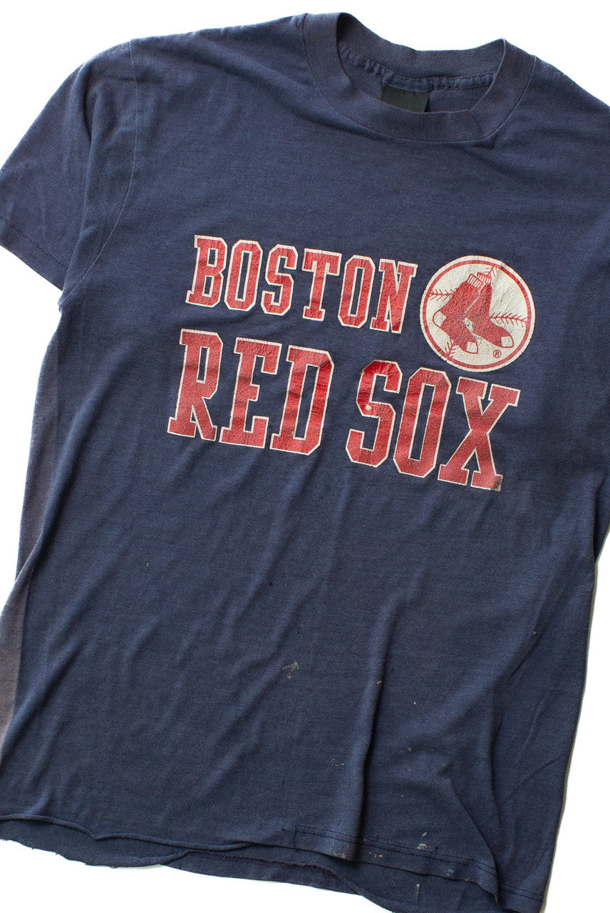 Vintage Thrashed Boston Red Sox T-Shirt (1980s)