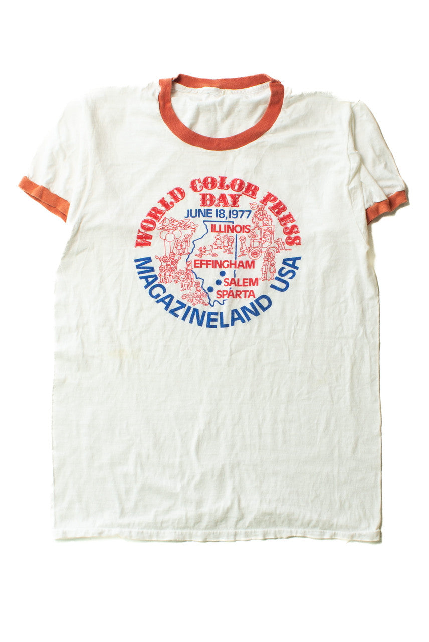 Vintage World Color Press Day T-Shirt (1977)
