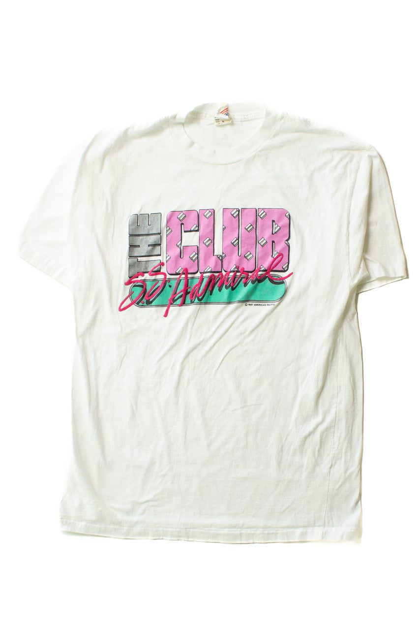Vintage The Club S.S. Admiral T-Shirt (1987)